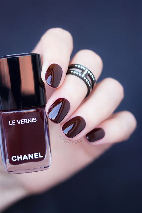 chanel rouge noir nail polish john lewis|Chanel Rouge essentiel nail polish.